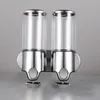 (transparent) 500 ml x 2 Seifenspender zur Wandmontage, Produktbild-Vorschau 1