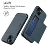 imoshion Backcover mit Kartenfach iPhone 14 - Dunkelblau Produktbild-Vorschau 3