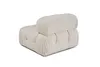 Hanah Home, Bubble O1 - Beige, canapé 1 place, blanc, 95 x Voir les images du produit 9