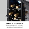 Szafka na wino Klarstein, slim, 1 strefa, szklane drzwi, Podgląd zdjęcia produktu 7