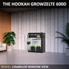 120x60x150 Deluxe 600D Black Zuchtzelt Gewächshaus Grow Box Produktbild-Vorschau 7