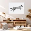 Bild auf Leinwand - Leinwandbild - Gepard Tier Dots - Produktbild-Vorschau 7