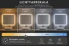 LED Badspiegel Talos Moon 120x70 cm mit umlaufender Produktbild-Vorschau 4