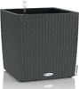 LECHUZA Pot de plantes CUBE Cottage 40 Granit | Pot de Voir les images du produit 4