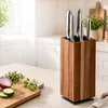 Relaxdays Magnetisch messenblok, met borstelhouders, Productafbeelding-voorbeeld 2
