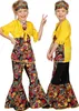 Hippiekostüm Kostüm Hippie Flower Power 70er Set Mädchen Produktbild-Vorschau 4
