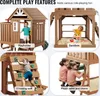 Maison de jeu en bois VEVOR Maison de jeu pour enfants, Voir les images du produit 3