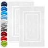 Badematte Badvorleger 2er Pack 50x80cm, 100% Baumwolle, Produktbild-Vorschau 1