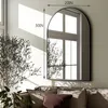 Lustrzane lustro ścienne z łukiem, lustro do łazienki z Podgląd zdjęcia produktu 2