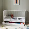 Babybett Kinderbett 70x140 cm mit Schublade Umbaubares Produktbild-Vorschau 7