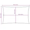 Tenda da sole in tessuto Oxford rettangolare 5x7 m Beige Anteprima dell’immagine prodotto 7
