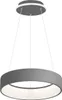 LED Pendelleuchte dunkelgrau, 3 Stufendimmer, D 45 cm Produktbild-Vorschau 1