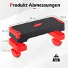 COSTWAY 3-in-1 Aerobic Stepper höhenverstellbar, Fitness Produktbild-Vorschau 3