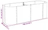 vidaXL Garten-Hochbeet 240 x 80 x 81 cm Verzinkter Stahl Produktbild-Vorschau 7