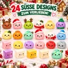 Dumpling Squishy Adventskalender,Weihnachtskalender 24 Tage Produktbild-Vorschau 3