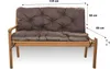hnedý vankúš na záhradnú lavicu| rozmer 110x60x50| vankúše Náhľad obrázku produktu 4