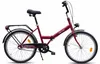 Dallas Bike Klapprad - 24 Zoll - Bordeauxrot-Schwarz - Produktbild-Vorschau 1