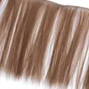 1m Puppenhaar Perücke braun glatt 15cm lang Produktbild-Vorschau