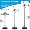 Yaheetech Basketballkorb Outdoor höhenverstellbar 228-303 Produktbild-Vorschau 4