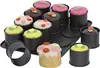ZENKER Backblech Mini-Törtchen 12er Set 38x30cm Ø8,5cm Produktbild-Vorschau 2