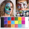 1 Box 20 Farben Gesichtsfarbe Palette wasserdicht Safe Make Produktbild-Vorschau 3