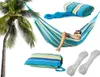 Amaca da giardino 200x80 cm VG283_NC, verde-blu Anteprima dell’immagine prodotto 19