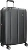 A dark gray Travelite trolley suitcase is shown against a white background. Produktbild-Vorschau