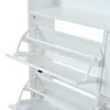 Merax Garderobe mit 6 Klapptüren und Haken,  3-in-1 Produktbild-Vorschau 10