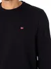 Napapijri Langärmliges T-Shirt mit Salis-Logo, Schwarz L Produktbild-Vorschau 4