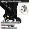 BRAST Häcksler Schredder Gartenhäcksler Benzin | 5,2kW(7PS) Produktbild-Vorschau 2
