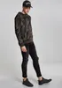 Urban Classics - HIGH NECK Hoody oliv camo - L Produktbild-Vorschau 7