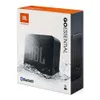 The image shows the retail packaging of a JBL GO Essential portable speaker. Voir les images du produit