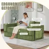 okwish Modulares Sofa Zweisitzer-Sofa Wohnzimmersofa mit Produktbild-Vorschau 5