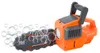 LeanToys Seifenblasenmaschine Kettensäge Orange Produktbild-Vorschau 1