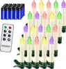 DEUBA® LED svíčky na vánoční stromek bezdrátová sada 20 Náhled obrázku produktu 1
