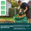 VOUNOT® Sacco da giardino da 272 litri con manici, sacco Anteprima dell’immagine prodotto 2