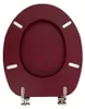 Tavoletta sedile wc universale colorato bordeaux opaco Anteprima dell’immagine prodotto 6