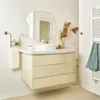 Möbelfolie selbstklebend 100x200 cm - Beige Hochglanz - Produktbild-Vorschau 4