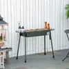 Outsunny Holzkohlegrill Anti-Rutsches Campinggrill mit Produktbild-Vorschau 2