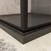 90x200cm Schwarz Duschtür Duschkabine Nischentür Produktbild-Vorschau 5