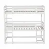 Třípatrová postel o rozměrech 90x200 cm vyrobená z Náhled obrázku produktu 13