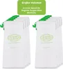 A group of vacuum cleaner bags with a marketing overlay. Produktbild-Vorschau