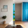 XXL Lavalampe Blau Grün 76 cm hoch G9 Bodenleuchte Produktbild-Vorschau 1