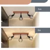 ZMH Faretto da soffitto nero a 3 fiamme Faretto da parete Anteprima dell’immagine prodotto 8