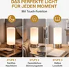 MONZANA® Nachttischlampe 2er Set Touch Dimmbar mit LED Produktbild-Vorschau 3