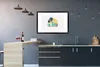 MuchoWow® MuchoWow® Gerahmtes Poster Auto - Surfen - Palme Produktbild-Vorschau 5