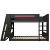 Merax Gaming Etagenbett 140x200 cm, Hochbett mit Produktbild-Vorschau 6