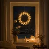 LED Hängekranz / Türkranz LED Kranz Tischkranz Ø30cm Produktbild-Vorschau 3