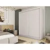 BEAUTYSOFA | Kleiderschrank MARIO II 200 cm Kaschmir – Produktbild-Vorschau 2