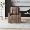 Brauner elektrischer Massagesessel mit USB-Anschluss, Produktbild-Vorschau 9